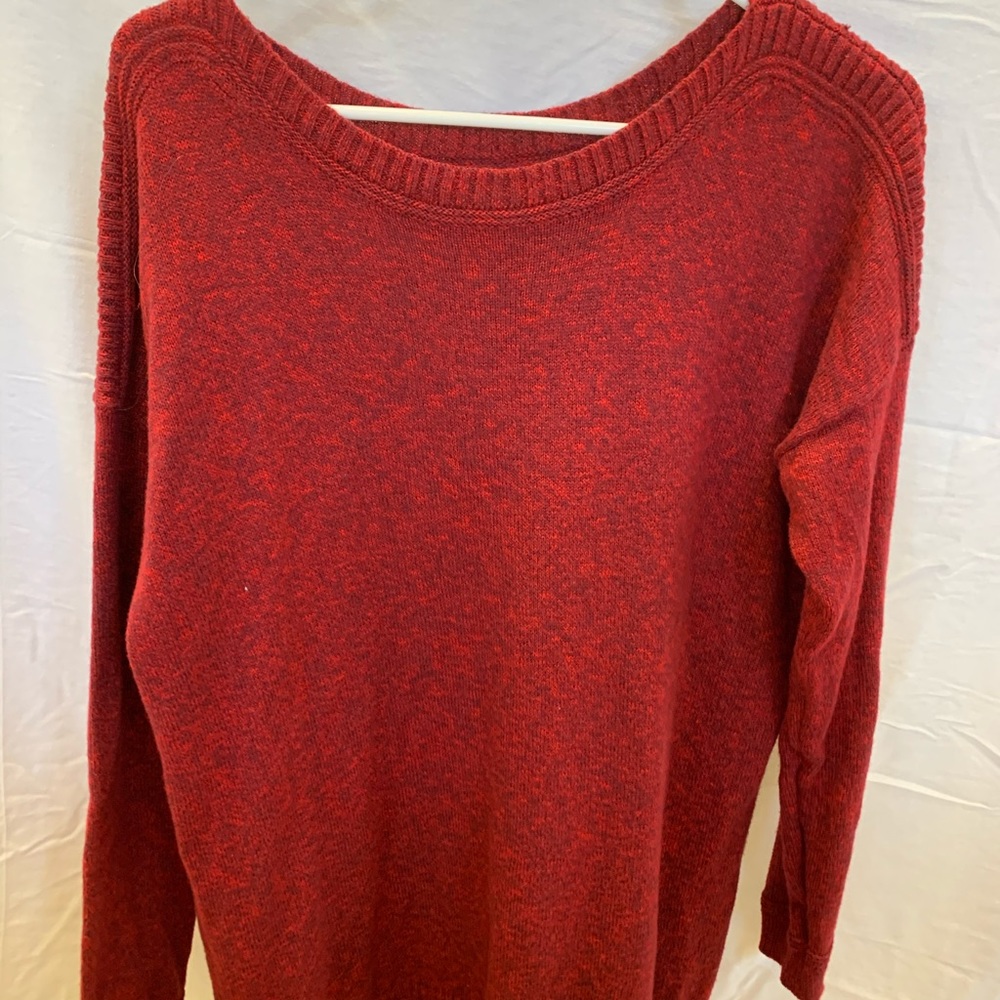 Old navy red/black sweater size M